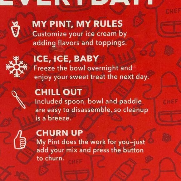 Dash My Pint Ice Cream Maker | 1 Pint Capacity - Picture 4 of 9